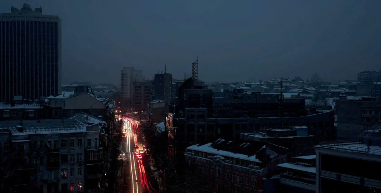 Киев после российского обстрела 23 ноября / Reuters
