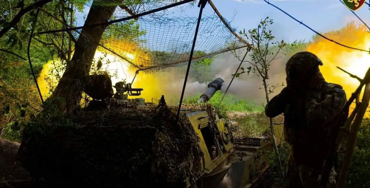 Адна з прычын павольнага контрнаступлення —&nbsp;доўгая лінія фронту /&nbsp;facebook.com/GeneralStaff.ua
