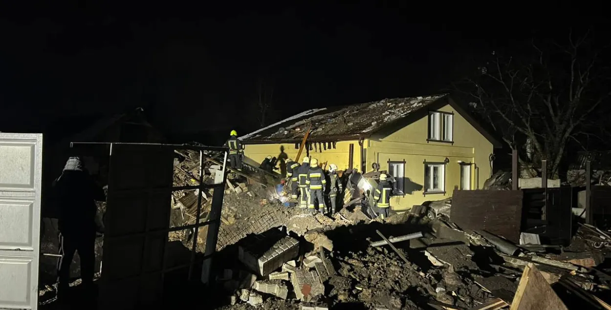 Во время обстрела Харьковской области одна из ракет попала в частный дом /&nbsp;@synegubov
