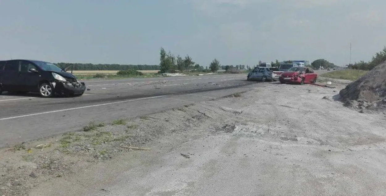 У ДТЗ пад Кіевам пацярпела дзевяць беларусаў, у тым ліку дзеці