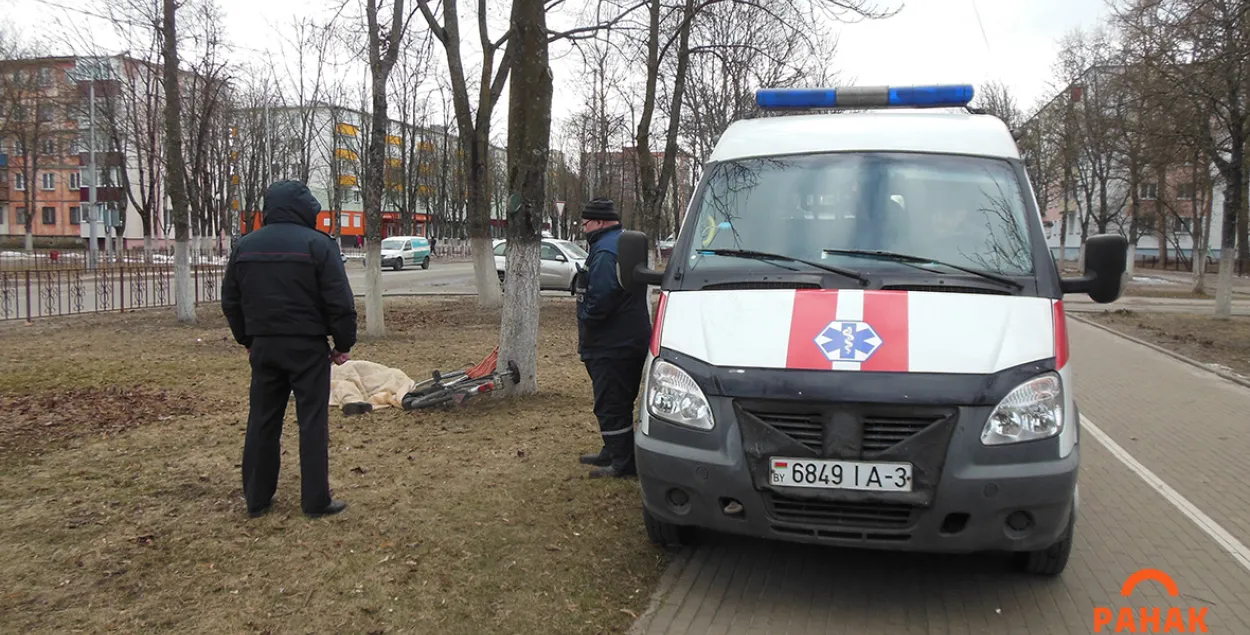 У Светлагорску на вуліцы ў адзін дзень памерлі два мужчыны