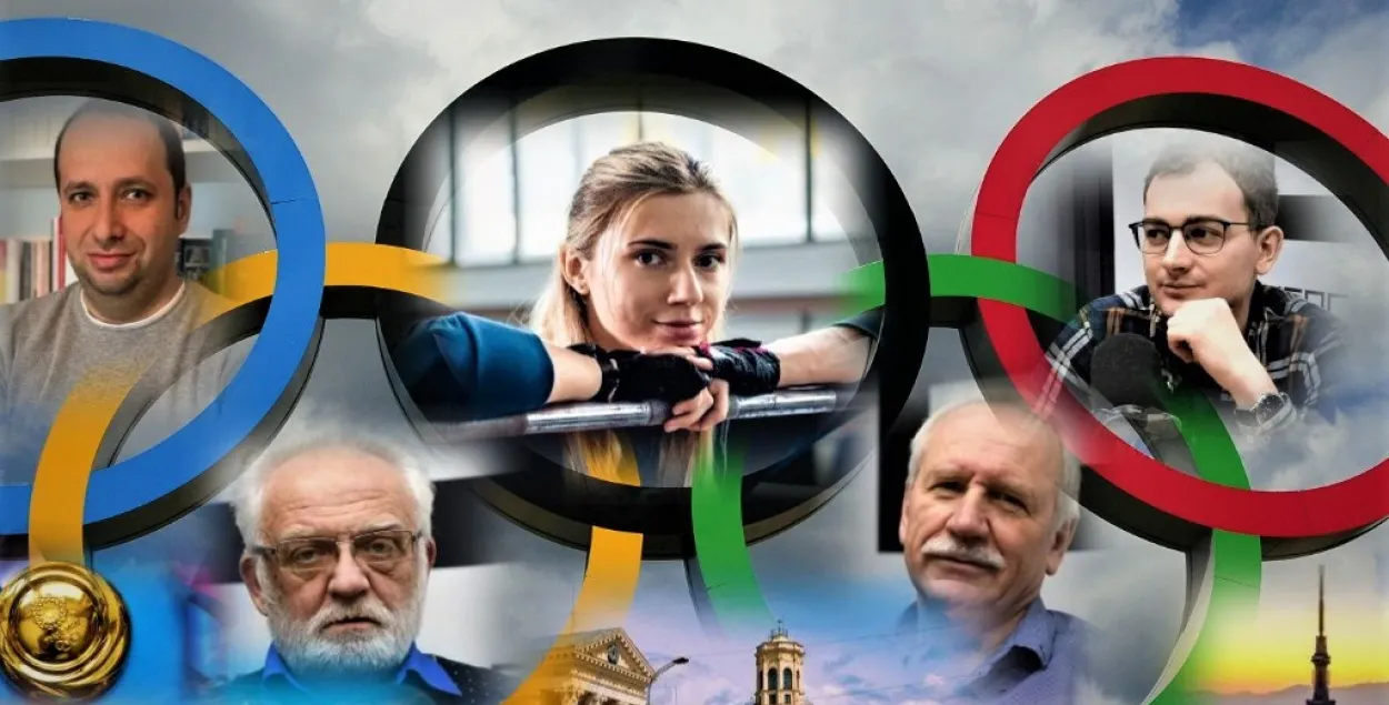 Аляксандр Фрыдман, Уладзімір Мацкевіч, Крысціна Ціманоўская, Валерый Карбалевіч, Арцём Шрайбман / Еўрарадыё