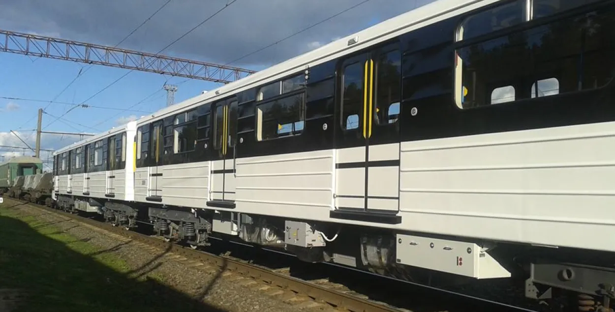У мінскім метро з'явіцца новы састаў? (фота)