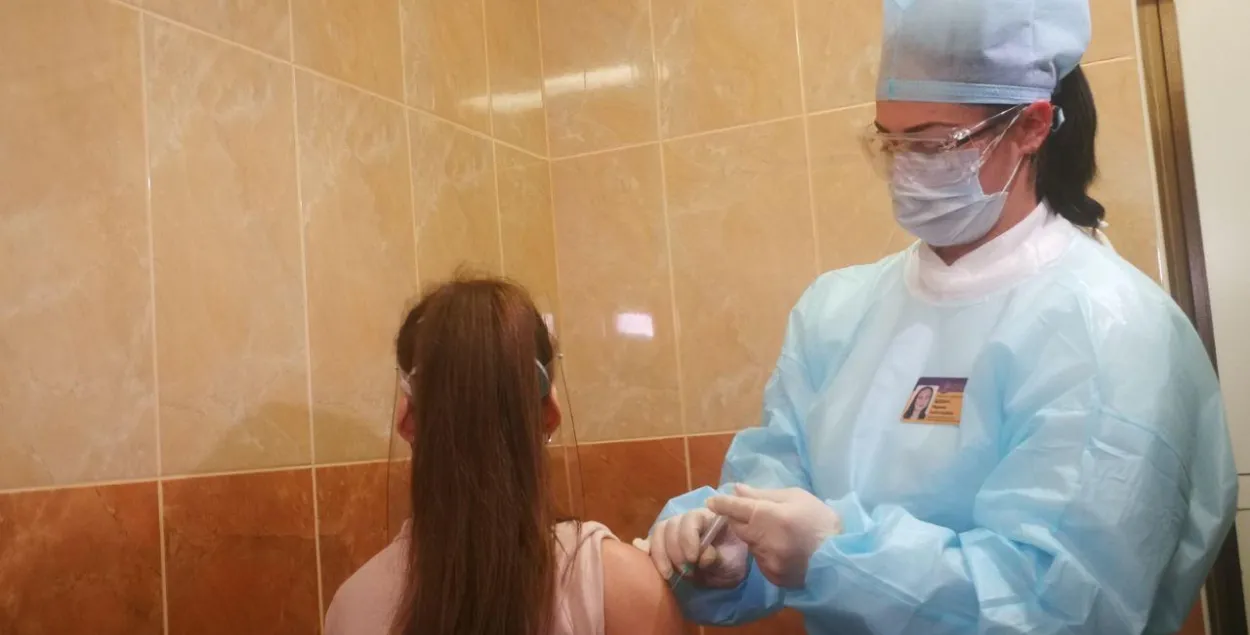 В Беларуси началась вакцинация российской вакциной / пресс-служба Минздрава