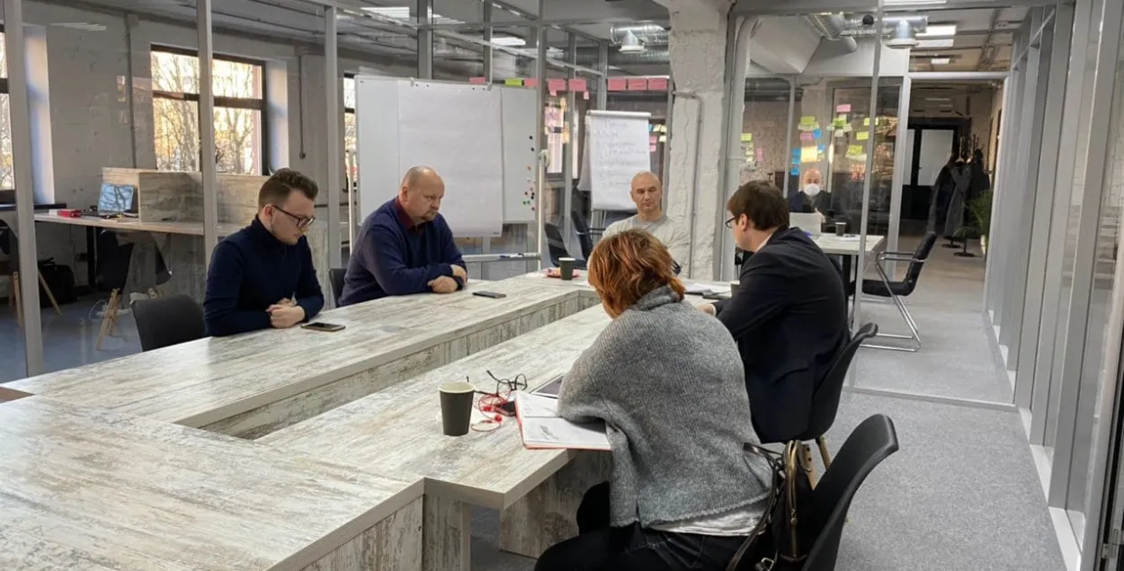 Во время "круглого стола" / Еврорадио​