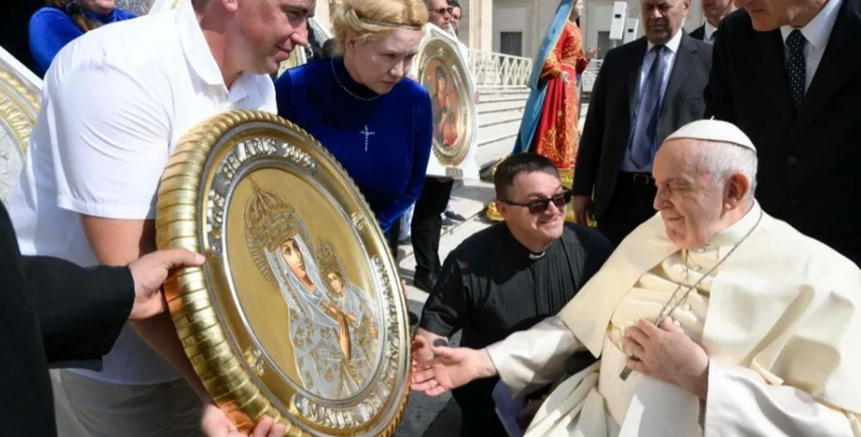 Беларускія копіі абразоў Найсвяцейшай Панны Марыі ў Ватыкане / vaticannews.va