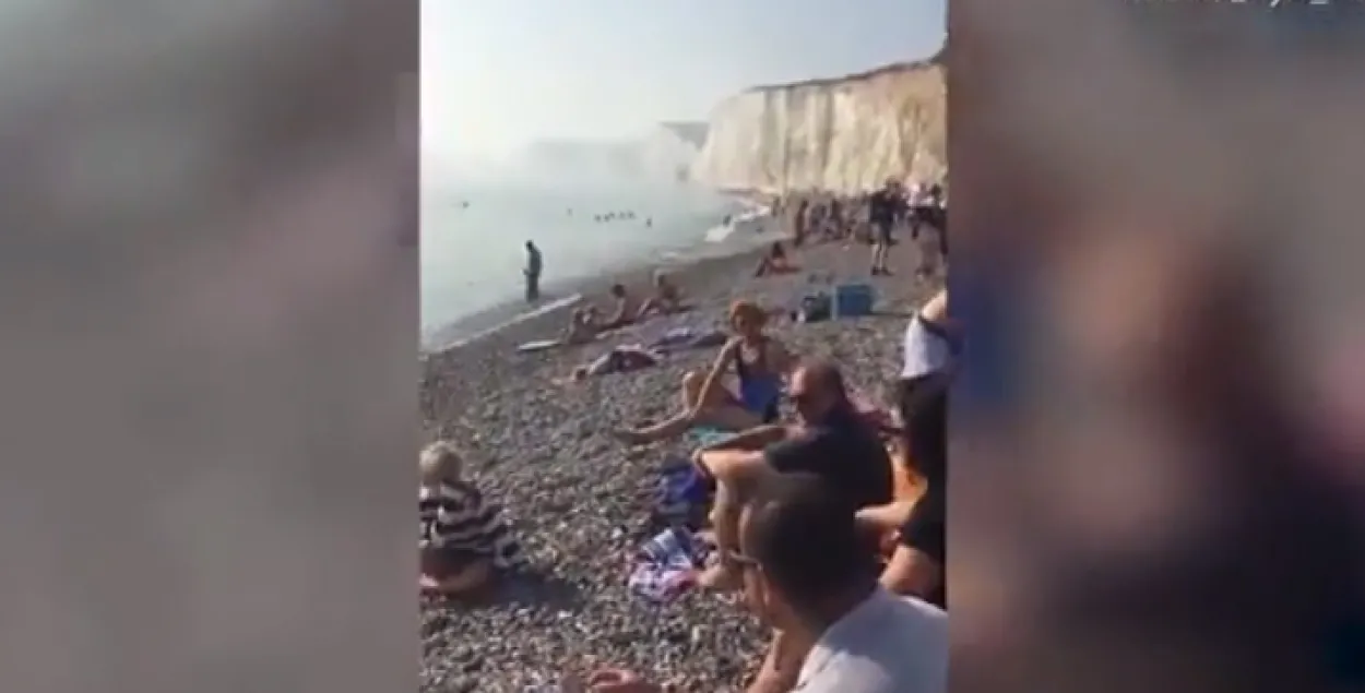 Больш за 200 чалавек пацярпелі ад атрутнага воблака на ўзбярэжжы Вялікабрытаніі