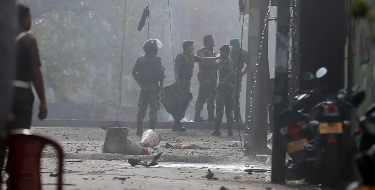 Взрыв в Шри-Ланке 22 апреля / Reuters