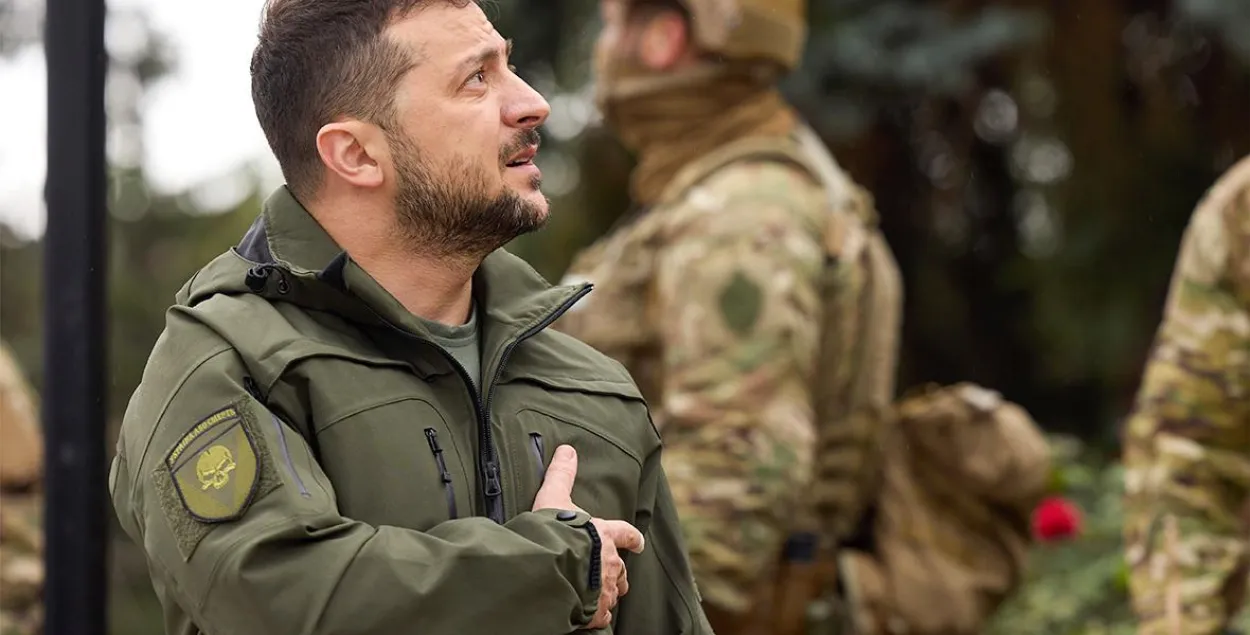 Уладзімір Зяленскі / прэс-служба прэзідэнта Украіны, ілюстрацыйнае фота