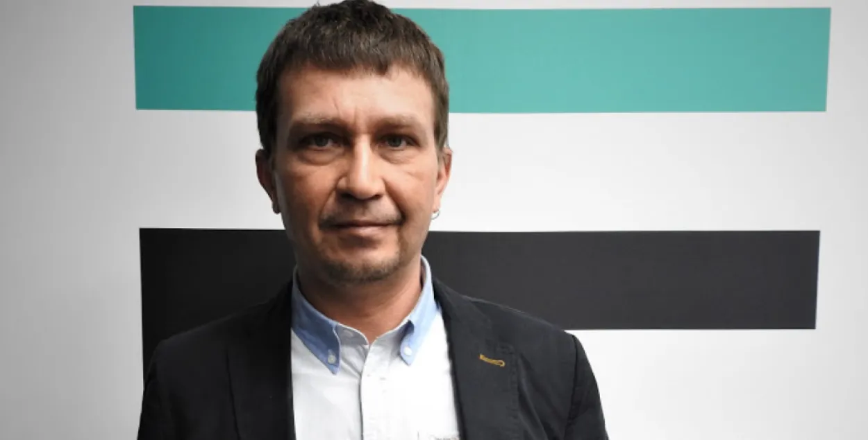 Один из авторов книги Змитер Лукашук / Еврорадио