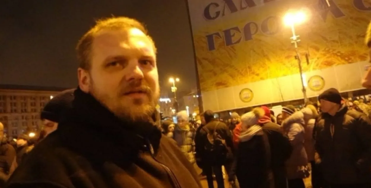 Беларускі журналіст і блогер Дзмітрый Галко з сынам уцёк ва Украіну