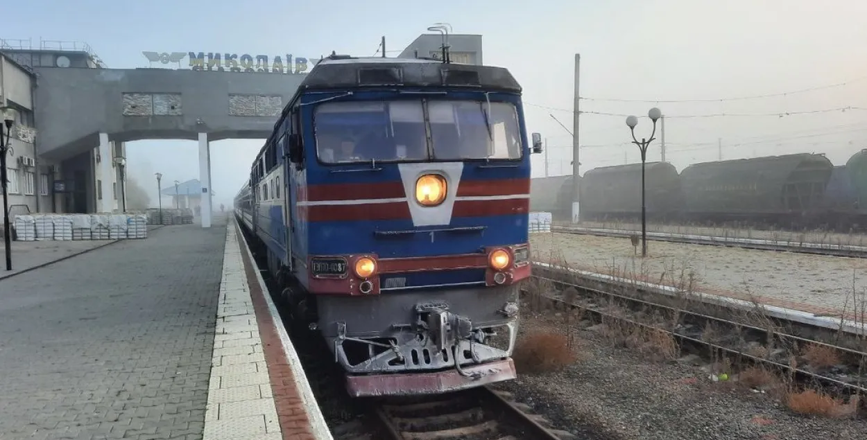 Первым поездом из Киева в Николаев приехали около 50 пассажиров /&nbsp;suspilne.media
