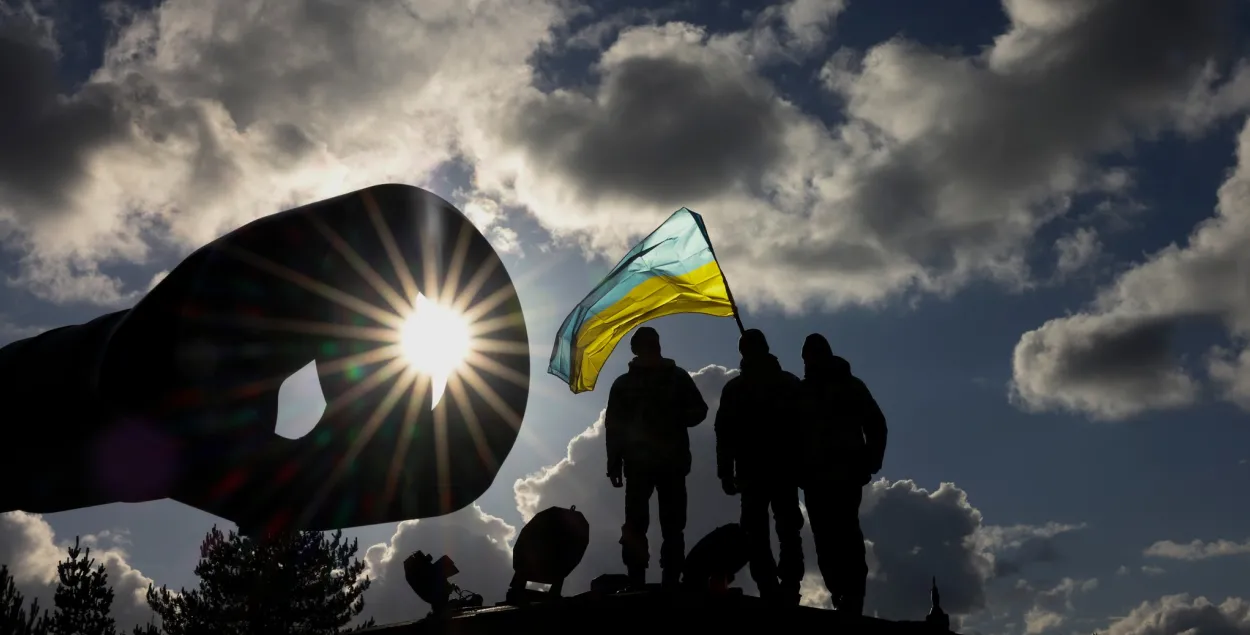 Украинские военные 