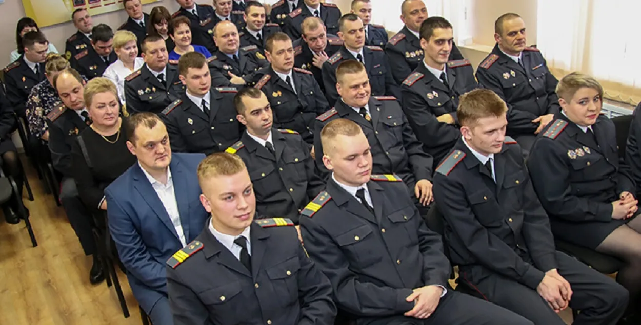 Міёрскія міліцыянеры