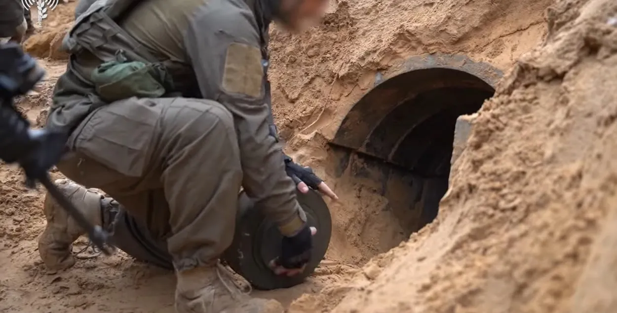 Тунэлі былі знішчаныя ізраільцянамі