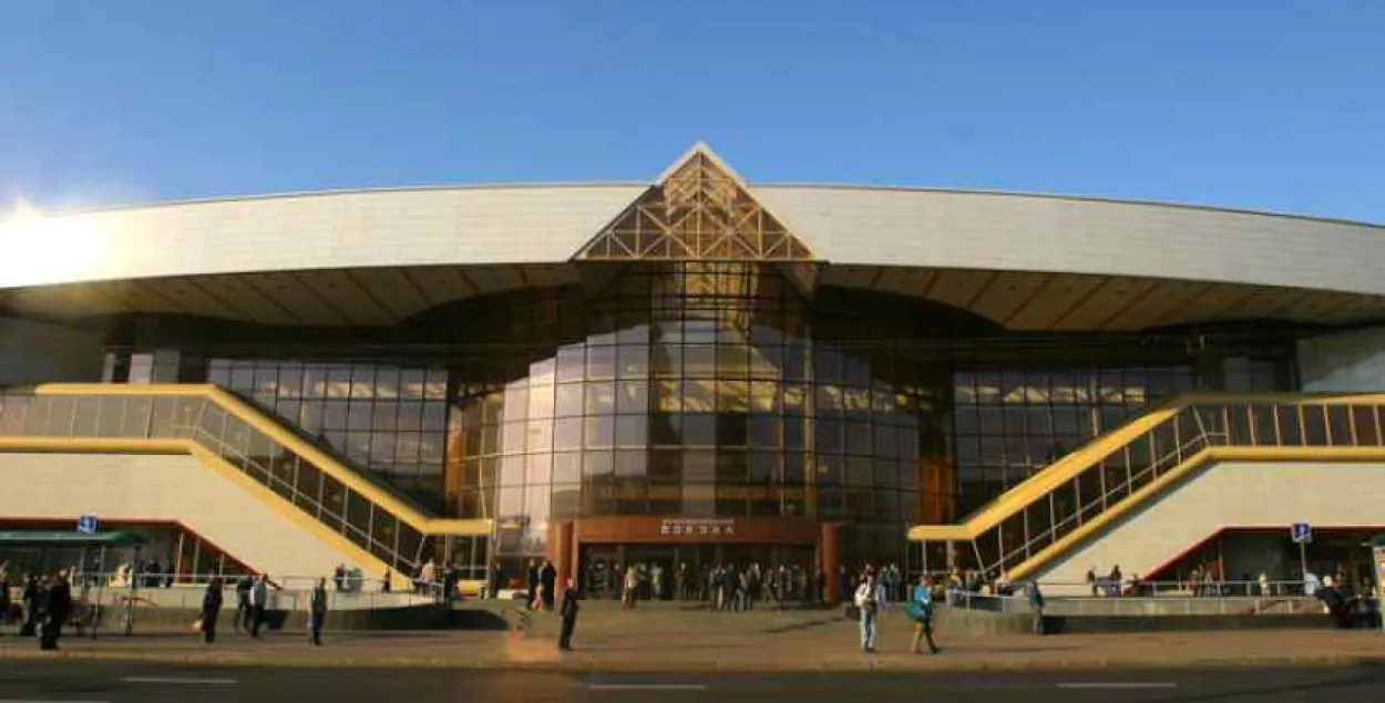 Чыгуначны вакзал у Мінску