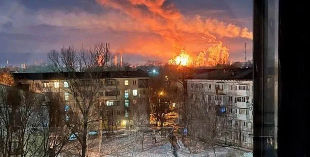 Пажар на Навакуйбышаўскім НПЗ