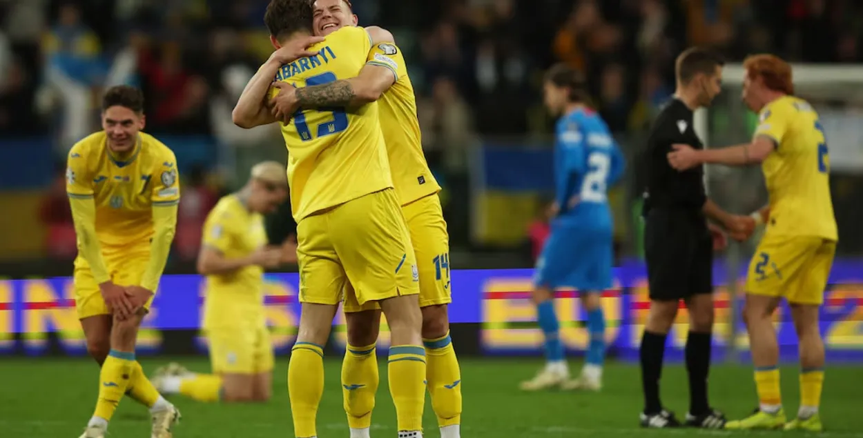 Украинские футболисты одержали очередную волевую победу