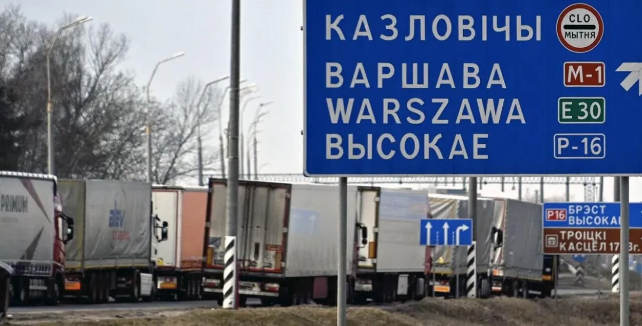 Чарга на мяжы з ЕС / РИА Новости