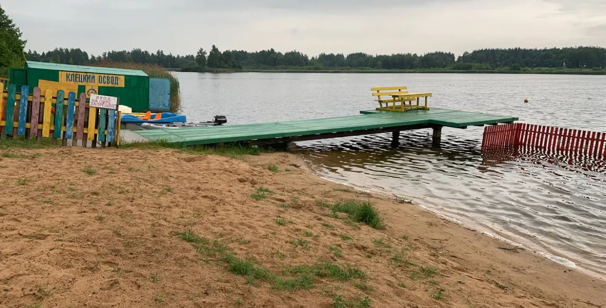 На пляжы ў Беларусі