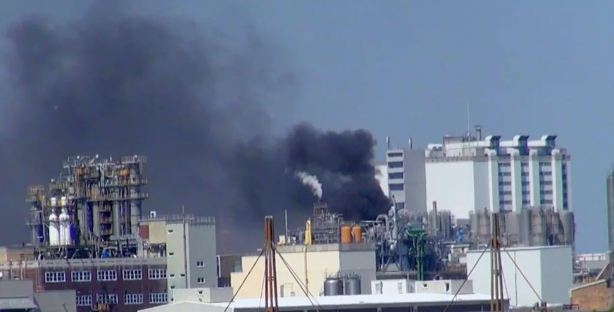 Взрыв на заводе BASF