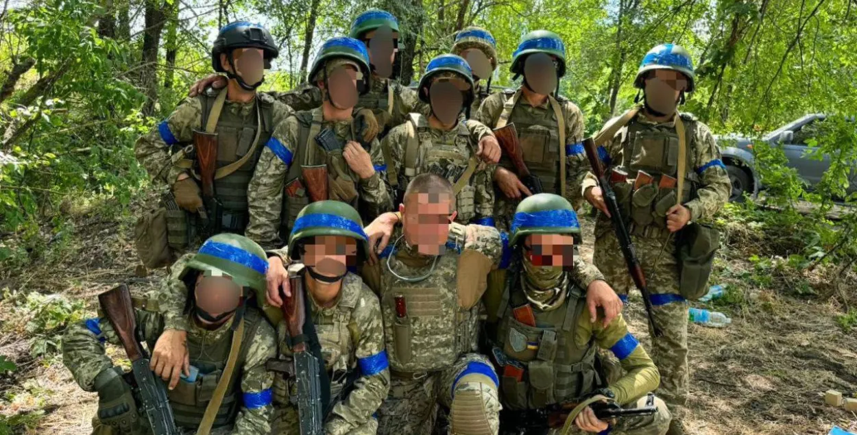 Украинские военные в Курской области