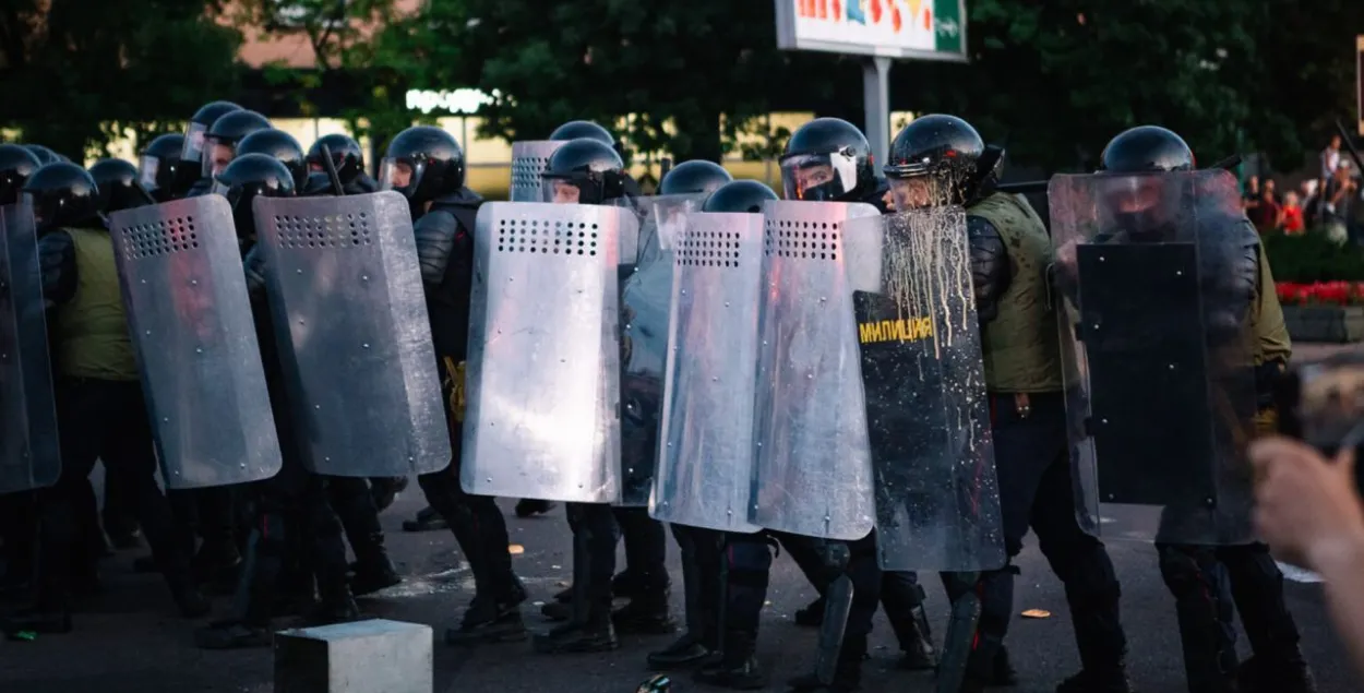 Акцыя пратэсту ў Брэсце
