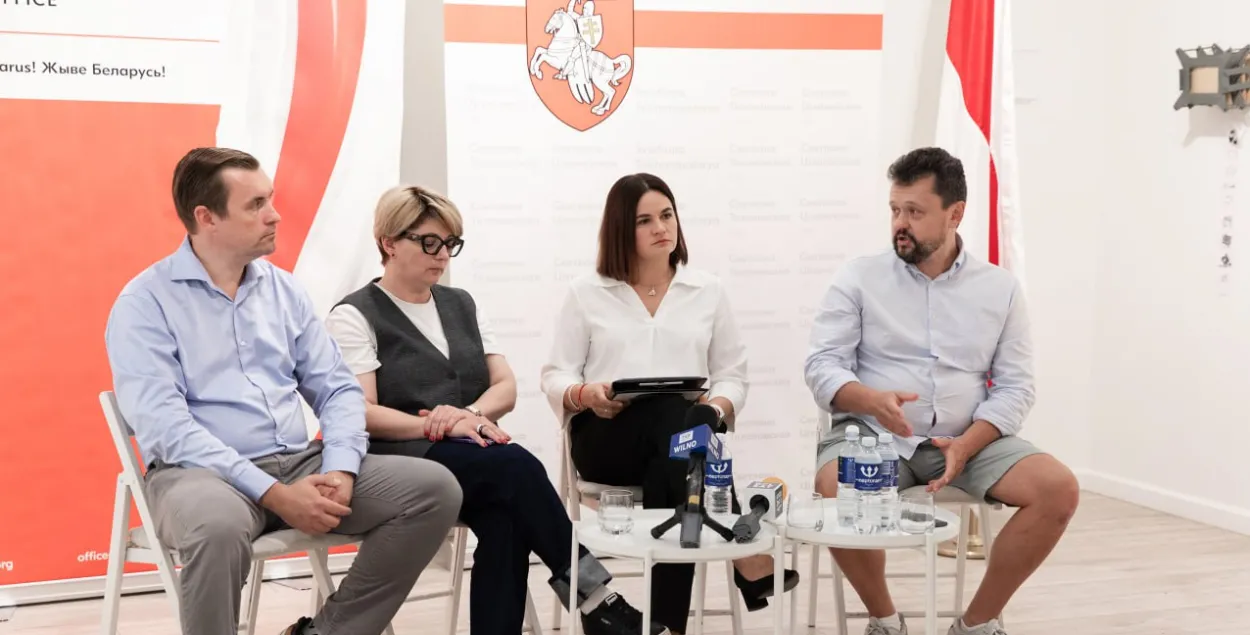 На прэзентацыі фонду дапамогі палітвязням