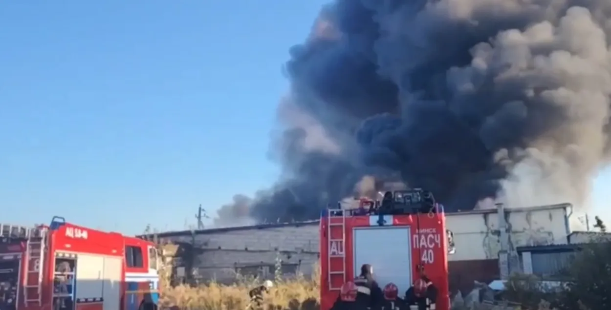 Пожар в Малиновке