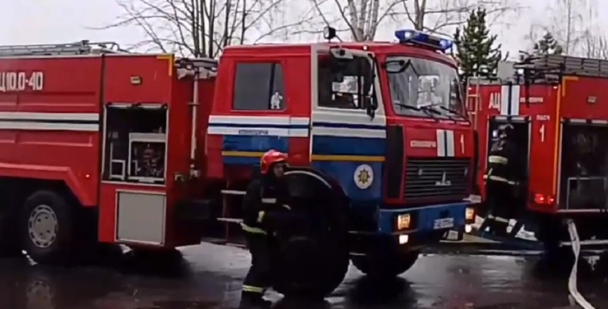 На пожаре пострадали четверо детей
