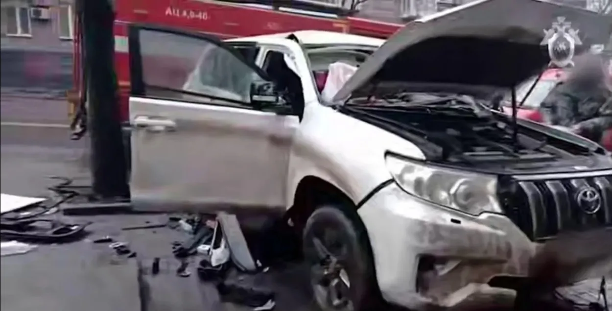 Взорван автомобиль начальника Оленовской колонии