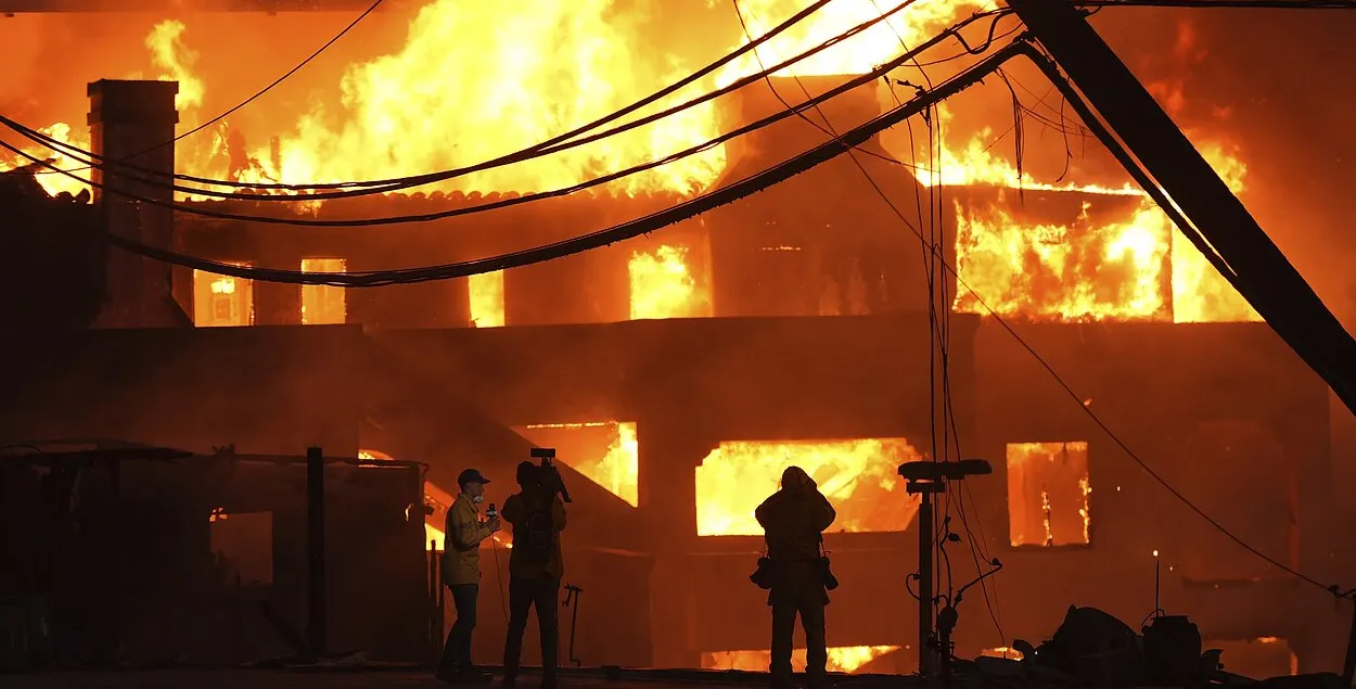 Пожар в Гродно
