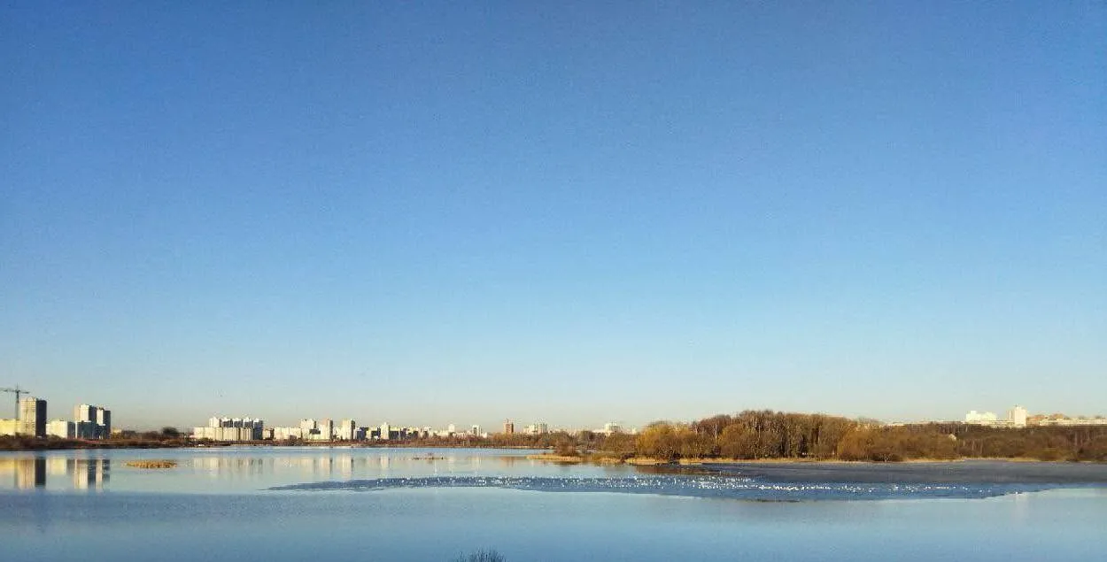 Чижовское водохранилище в Минске