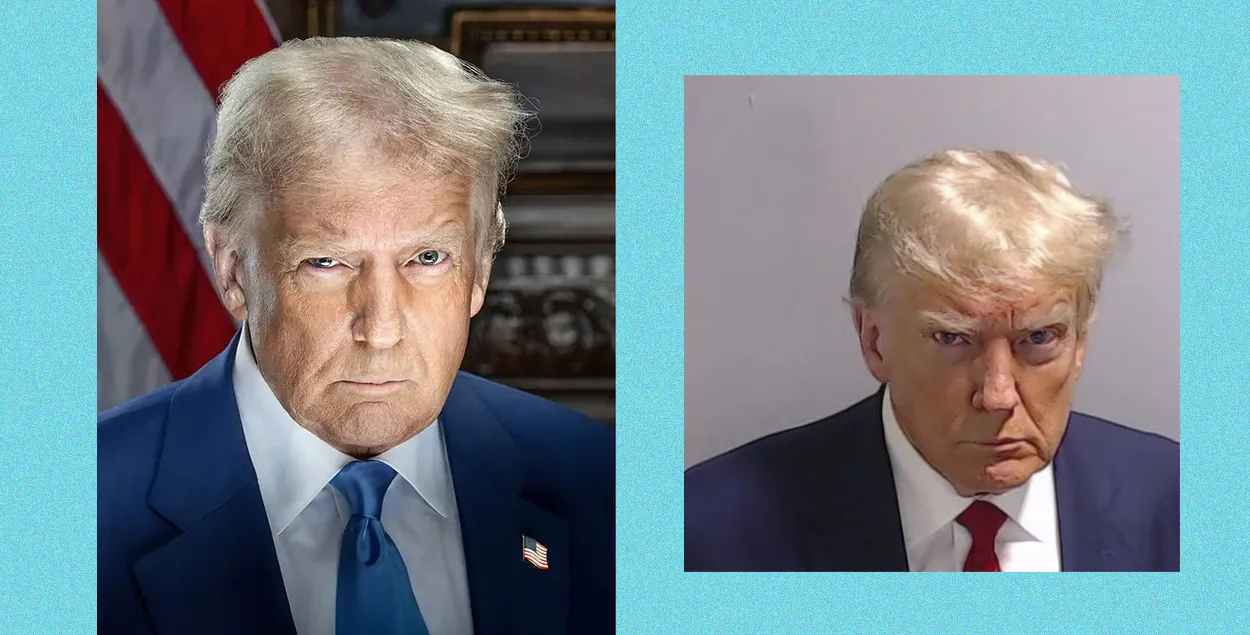 Дональд Трамп портреты
