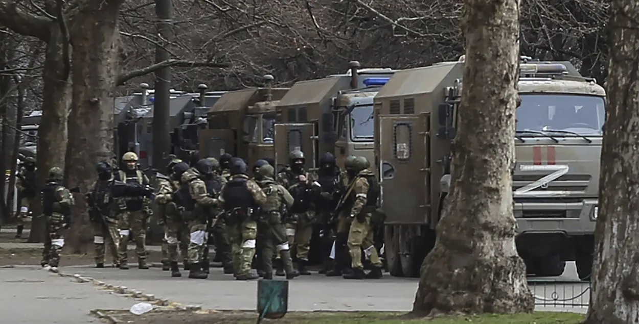 Российские силы в Украине