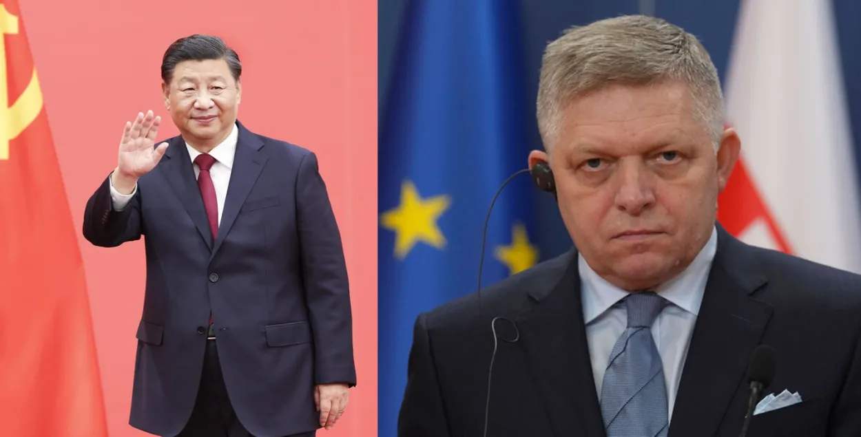 Сі Цзіньпінь і Роберт Фіца