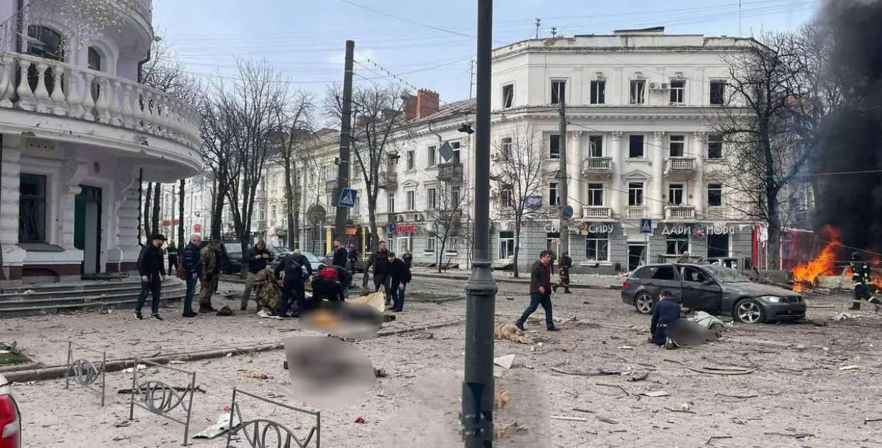 Ракетный удар по Сумам