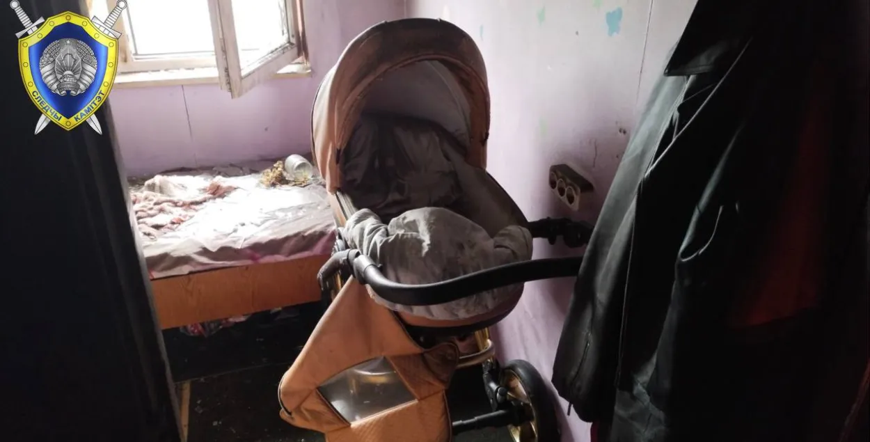 На пожаре в Каменецком районе погибли две девочки