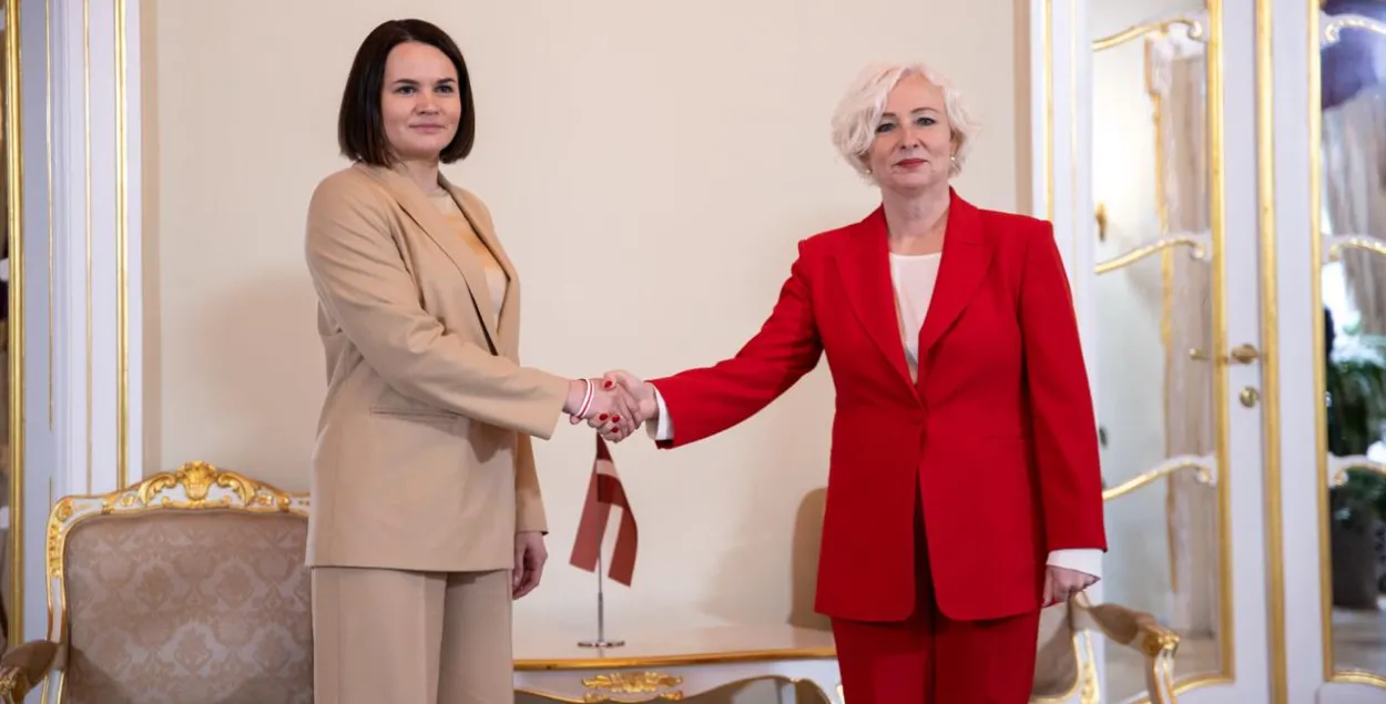 На встрече в Риге