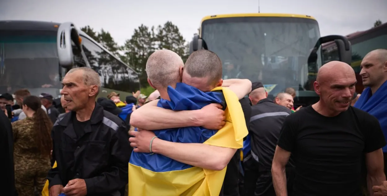 Расія і Украіна абмяняліся ваеннапалоннымі