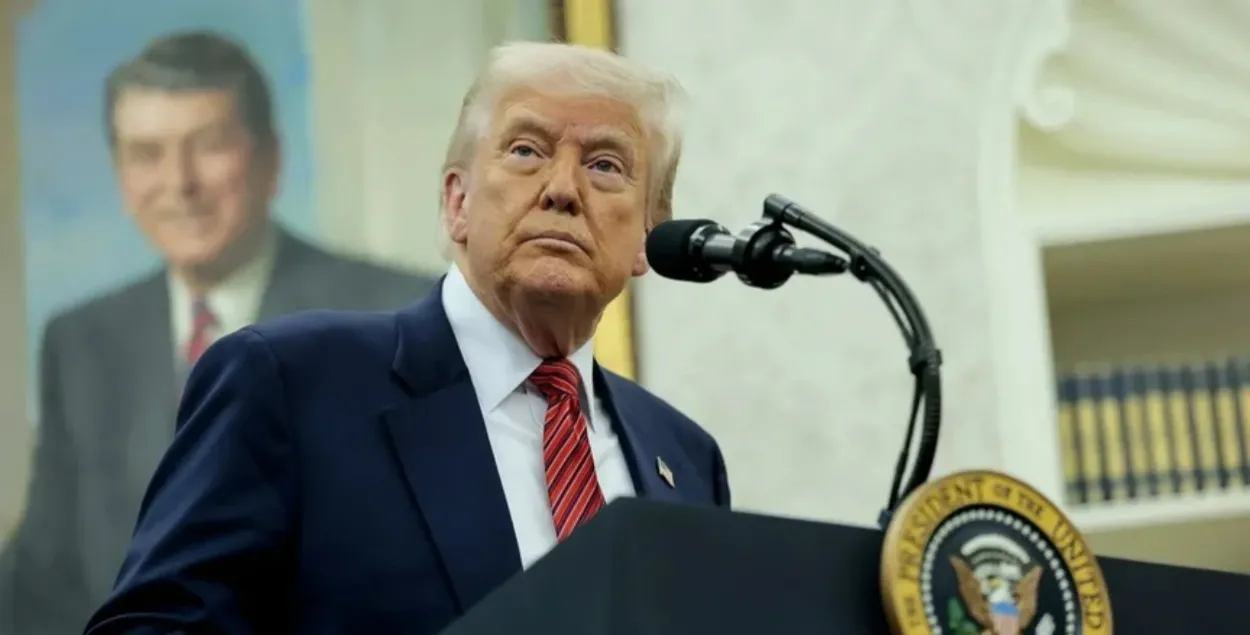 Прэзідэнт ЗША Дональд Трамп