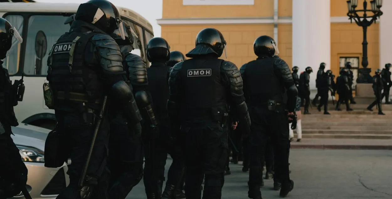 ОМОН в Минске