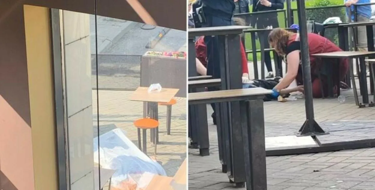 Мужчина умер в минском Burger King
