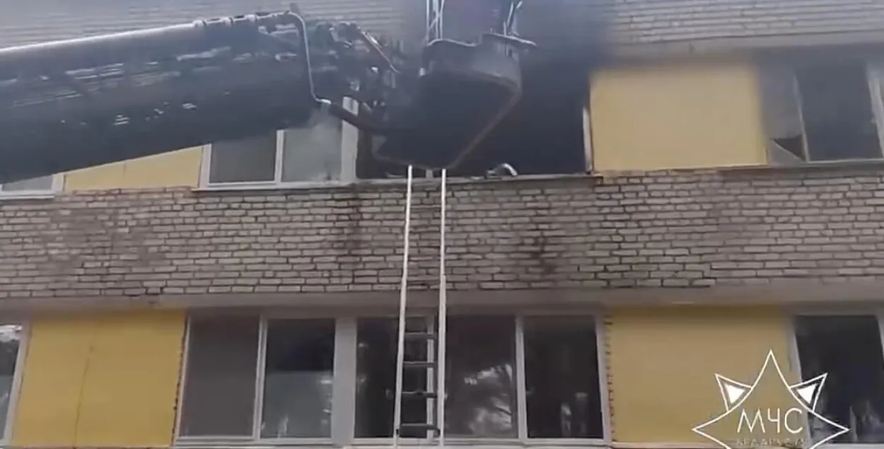 Пожар детского лагеря под Молодечно