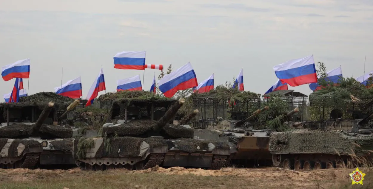 Российские военные на учениях "Запад-2025" в Беларуси