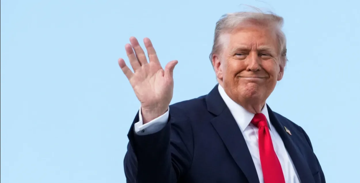 Прэзідэнт ЗША Дональд Трамп
