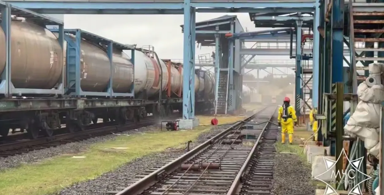 На "Беларуськаліі" выбухнула ёмістасць з-пад салянай кіслаты