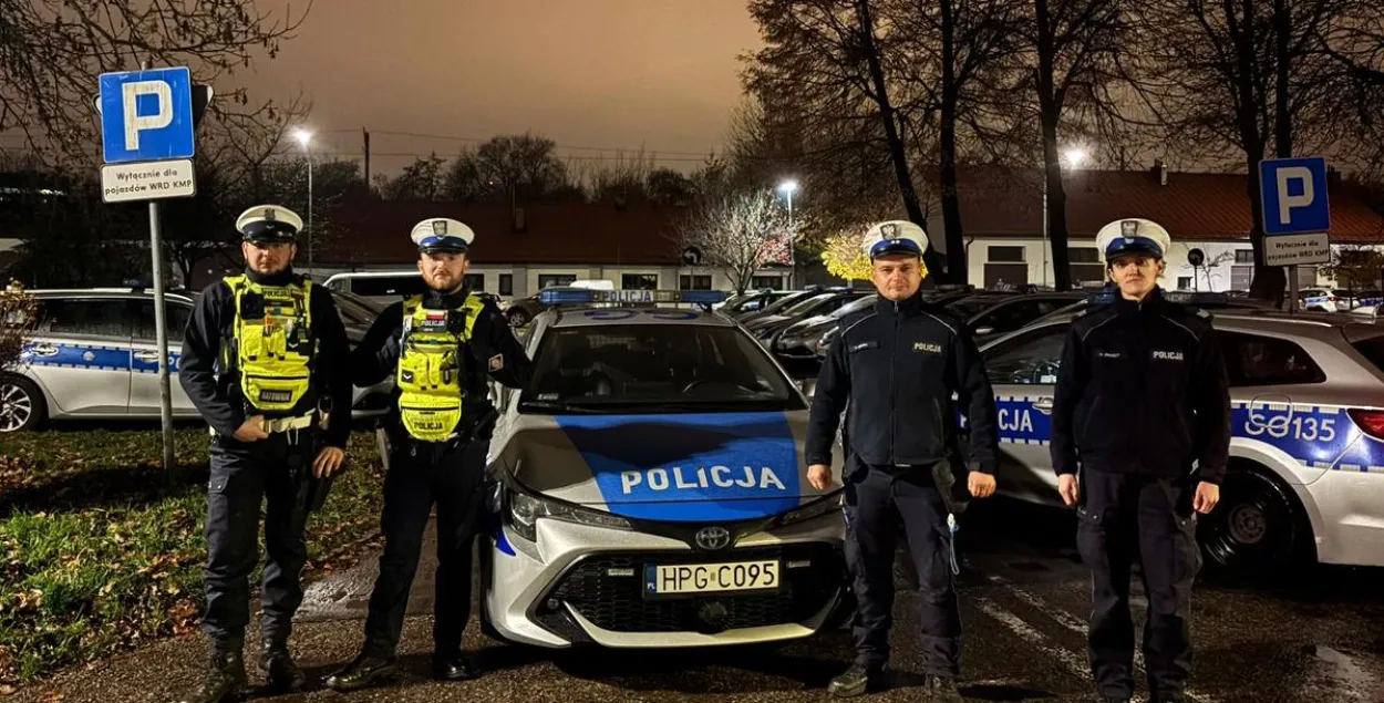 Полицейские в Кракове спасли белоруса
