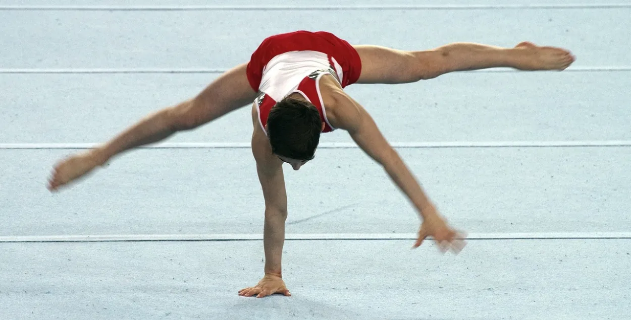 Гімнастыка, ілюстрацыйнае фота
