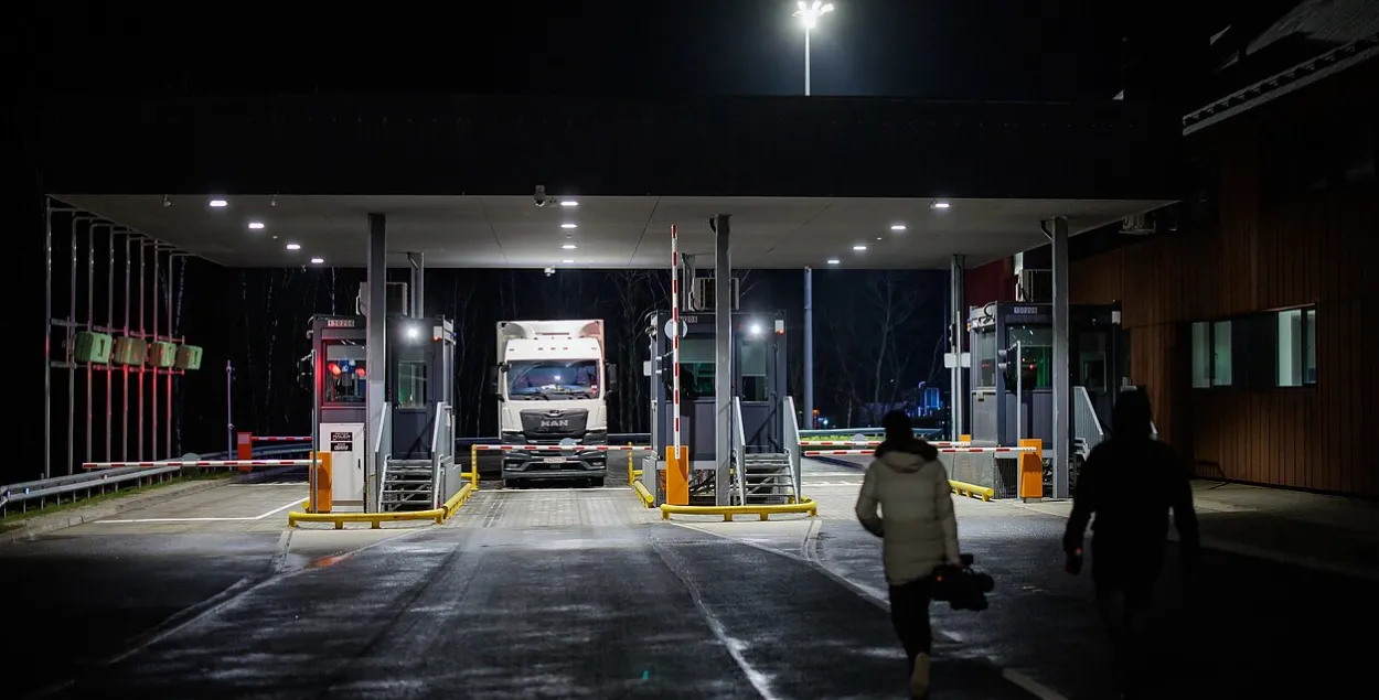 На беларуска-літоўскай мяжы
